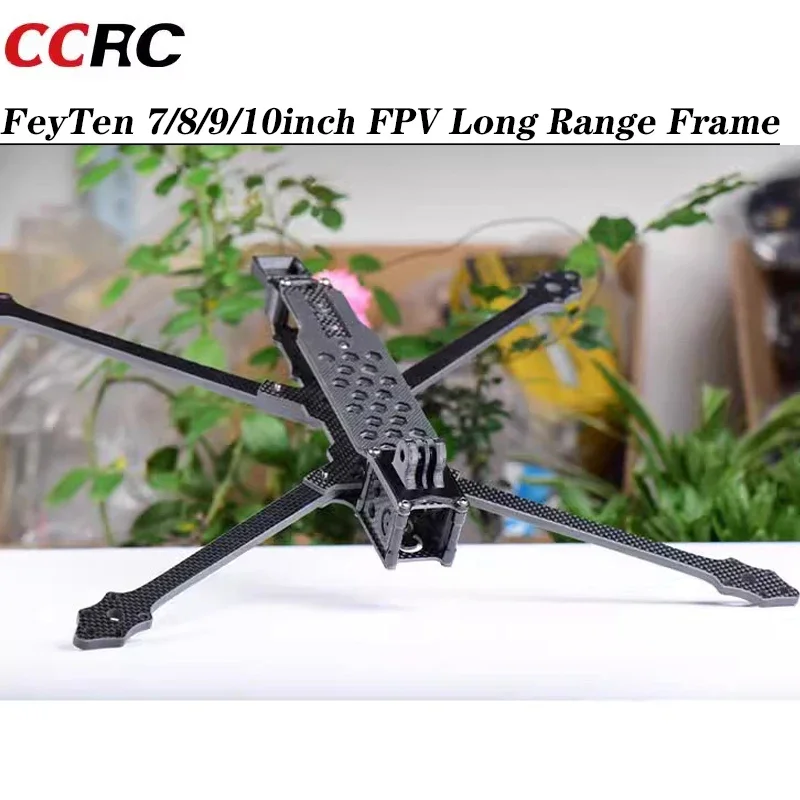 

FPV Frame CCRC FeyTen 7inch 8inch 9inch 10inch FPV Long Range Carbon Fiber Frame Kits Analog / Digital for FPV Long Range Drones