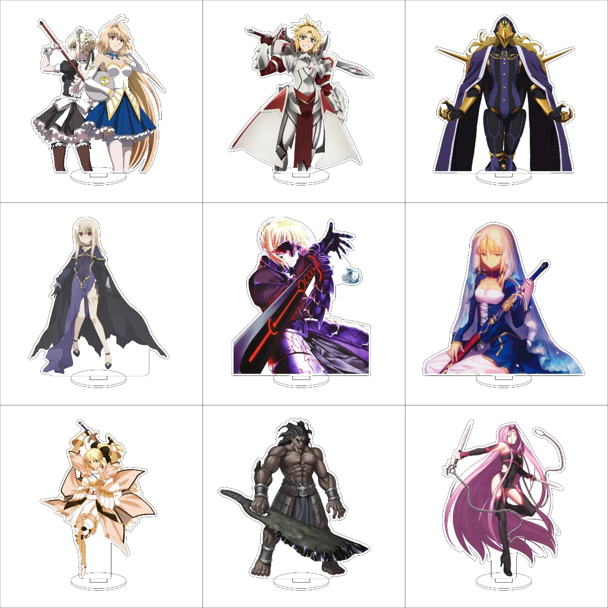 16CM Anime Fate Stay Night Unlimited Blade Works Cosplay acrílico soporte adornos Kuzuki Souichirou figura soporte regalos de Halloween