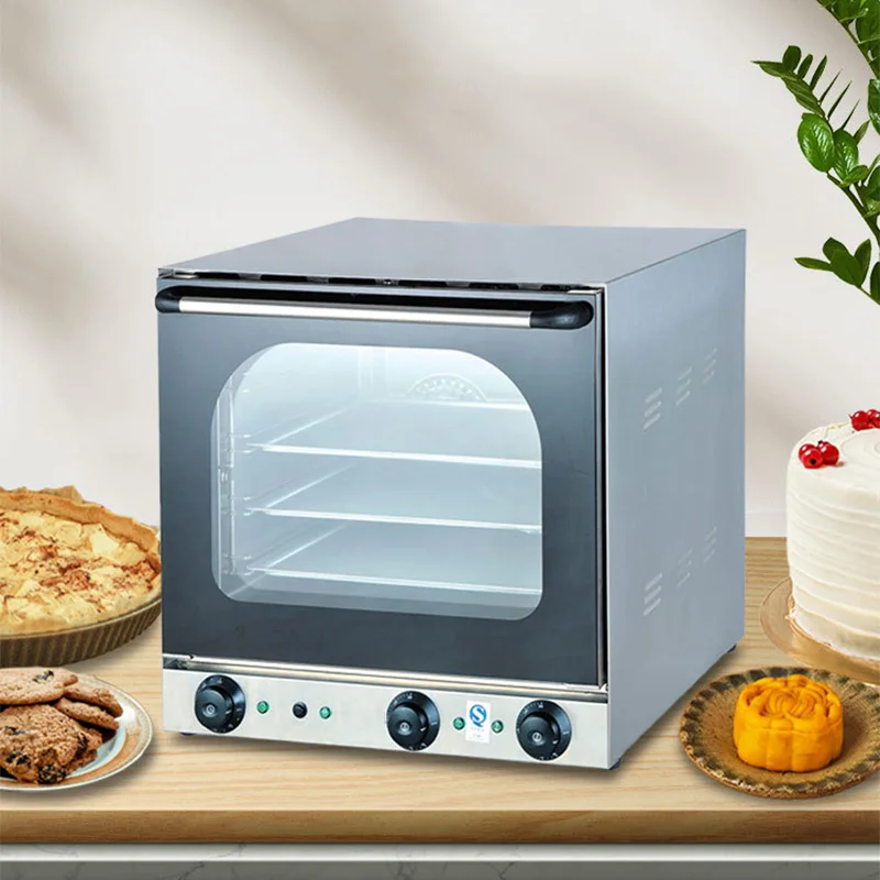 ETA-4A/4AE Full perspective hot air circulation Electric oven Commercial spray type Large baking box use for making bread cake
