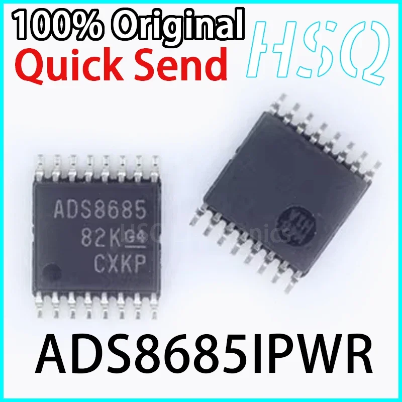 1PCS Original ADS8685IPWR ADS8685 Package TSSOP16 16 Bit ADC Analog-to-digital Converter Brand New in Stock