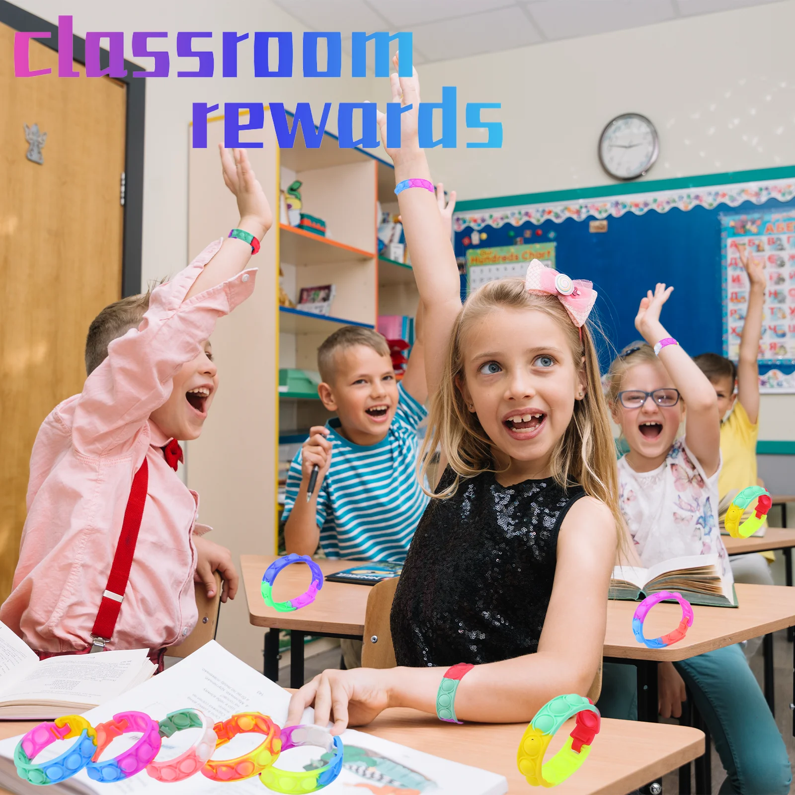 Party Favors Pop Fidget Toys for kid Birthday Classroom Prizes Back to School Fun Trinkets Gifts for Students image 4