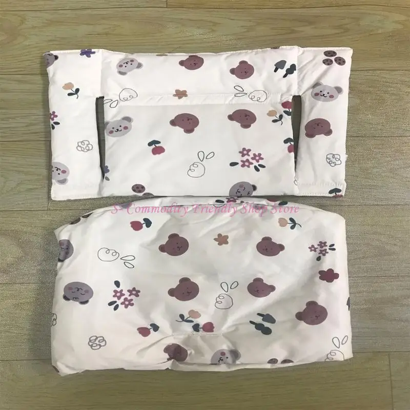 85AE وسادة كرسي مرتفع مطورة قابلة للغسل لدعم أجزاء تغذية الطفل-