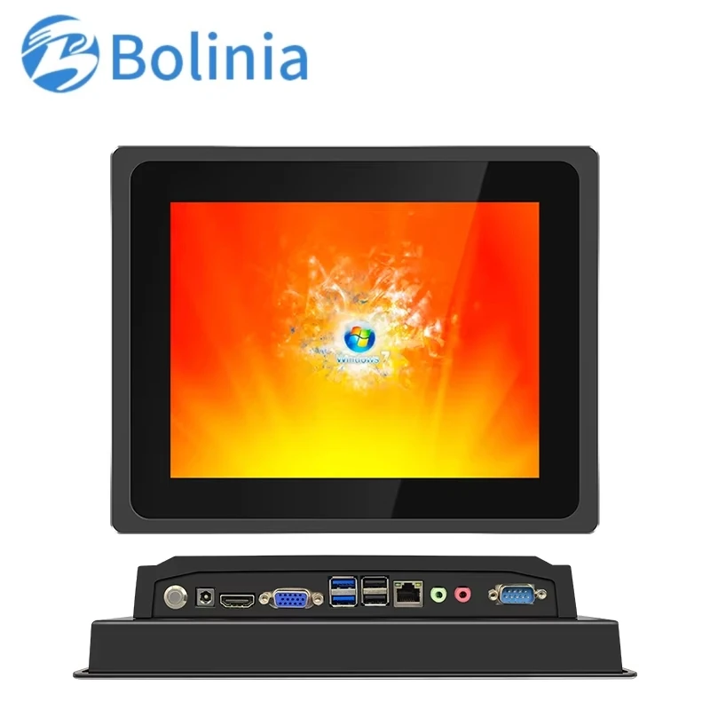 10,4 Zoll wasserdichter Industrie-Panel-PC AMD Generation3 I7 HD-MI DDR3 HMI kapazitiver Touchscreen Win All-in-One-Tablet