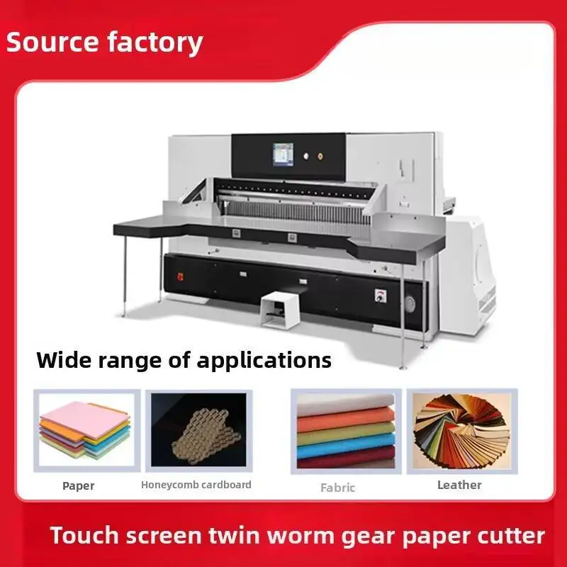 

2025 Hydraulic Fully Automatic Heavy Duty Programmable Cutter Paper Feeding Machine