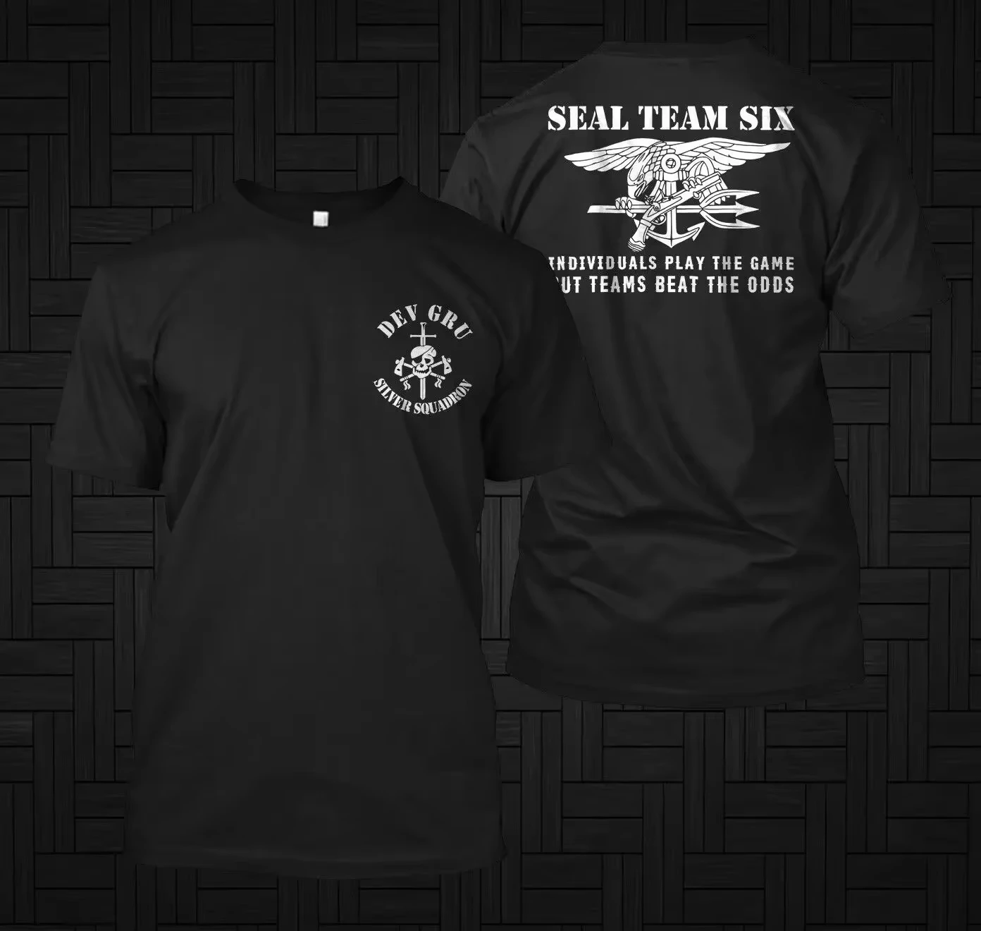 Camiseta del escuadrón Naval Seal Team 6 Six Devgru Silver. Camiseta de verano de algodón de manga corta con cuello redondo para hombre nueva S-3XL