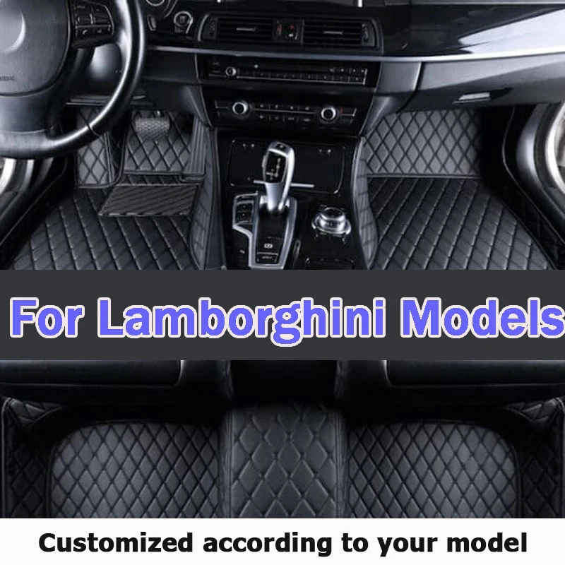 Car Floor Mat For Lamborghini Uevs Aventador Gallardo Huracan Urus CarAccessories