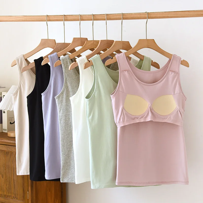 

Summer Sleeveless Pajamas Top Night Wear For Woman Nighty New Loose Sleepwear For Sleeping Vest Female Clothing For Home