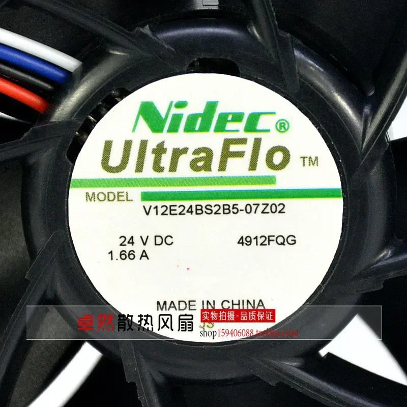 for NIDEC V12E12BS2B5-07 V12E24BHB5-51 V12E24BS2B5-07Z02 Cooling Fan