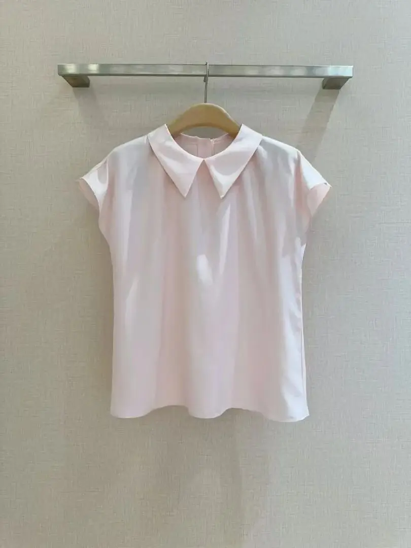 

New Arrival 2025 Spring/Summer Women's Classic Collar Retro Pla Skirt Set