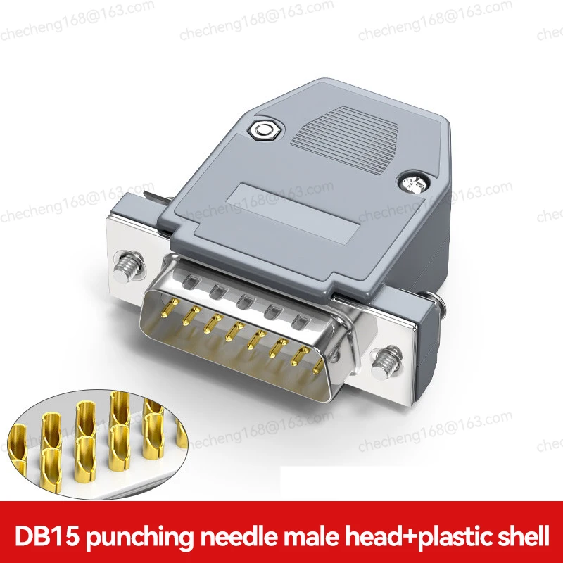 D-SUB 15 Pin Connector COM Interface DB15 Welding Plug Male Female 2-row Parallel Port Connector RS 232 Serial Port Connectors