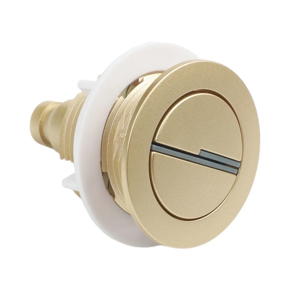 Push Button Valve for Toilet Tank with User Controlled Flush Modes to Support Efficient Water Management Practices