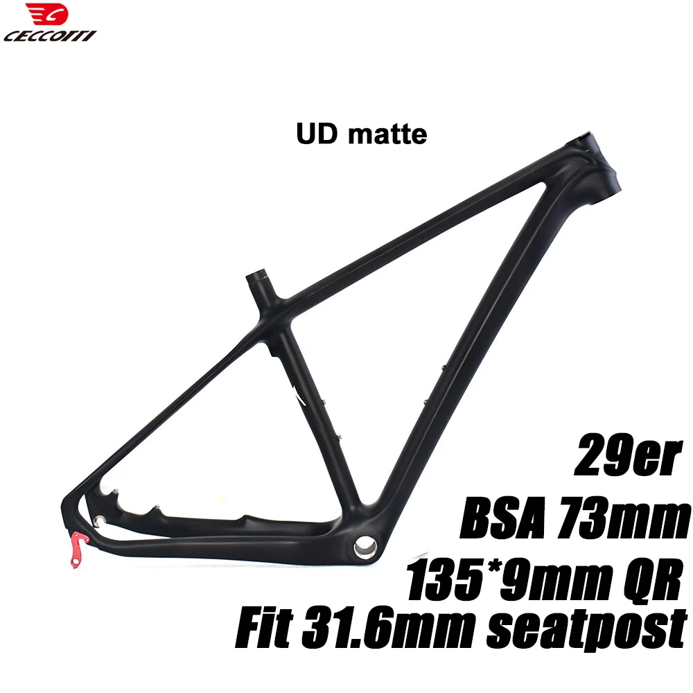 29er MTB Carbon Frame Factory price mountain bicycle frame Ready Stock Sale fast delivery samll size bike frame