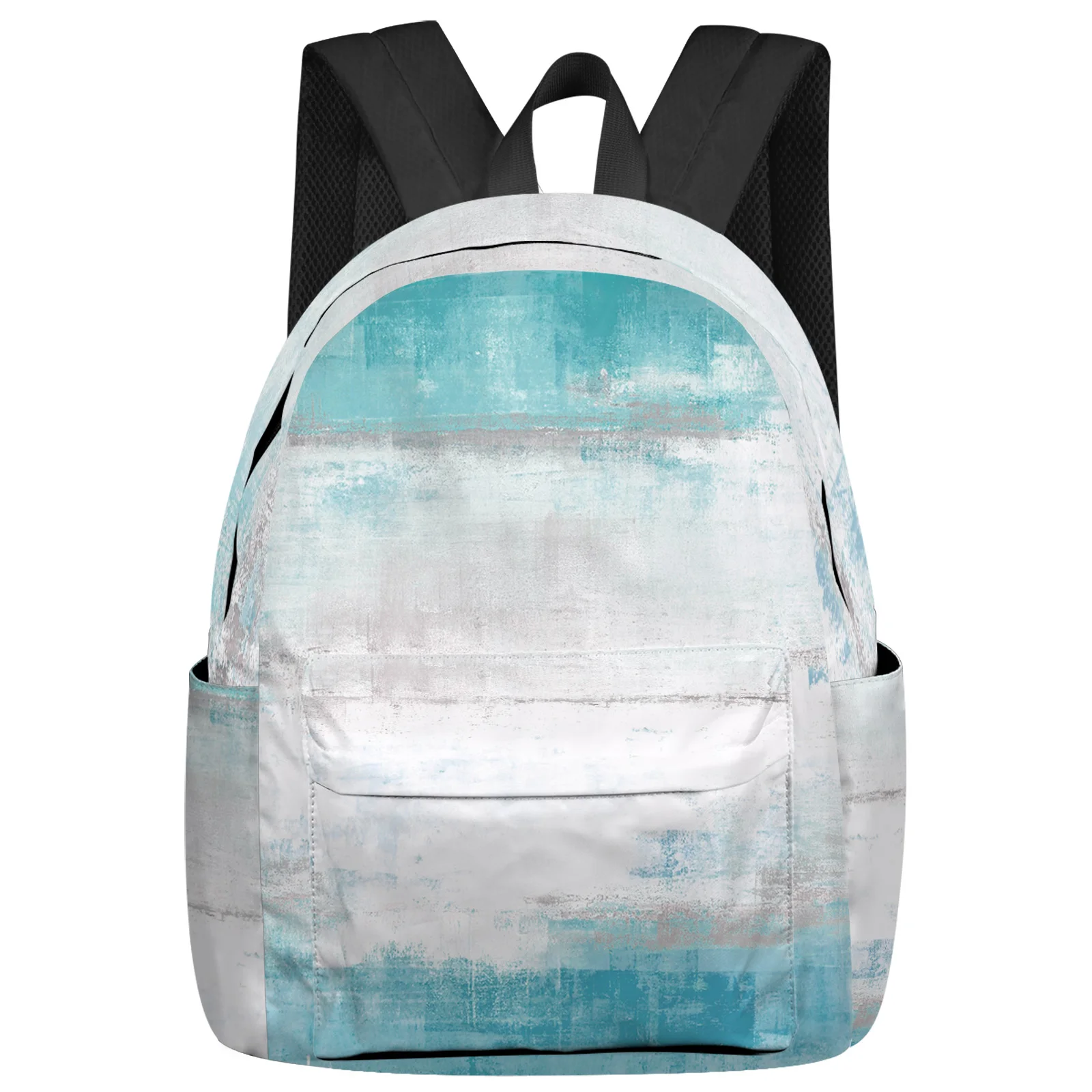 Abstract Art Duck Green Women Man Backpacks Waterproof Travel School Backpack For Student Boys Girls Laptop Book Pack Mochilas