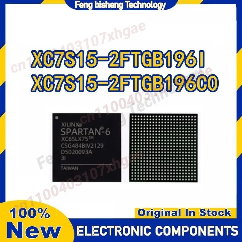 NovoOriginal XC7S15-2FTGB196I XC7S15-2FTGB196C componentes eletrônicos