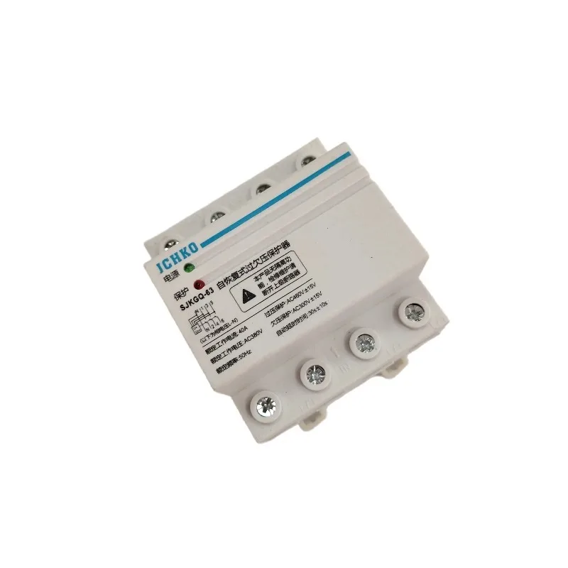 0182 IP20 Jchko 40A Protector de sobretensión/de reinicio automático - Recuperación inteligente