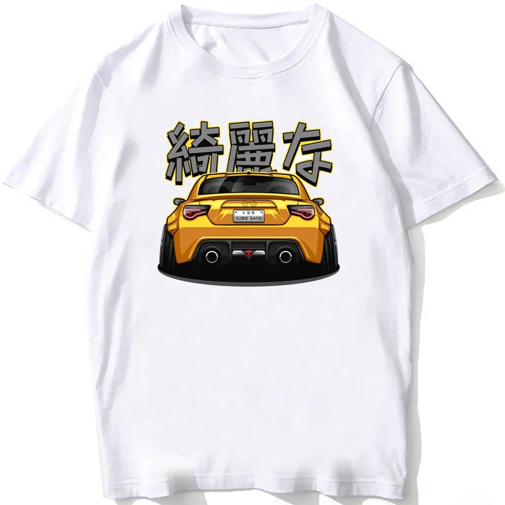 Camiseta clásica Super GT86 BRZ Maroon Subie Gang para hombre, camisa de manga corta, estilo de conducción, Tops casuales blancos, camisetas de Hip Hop Street Boy