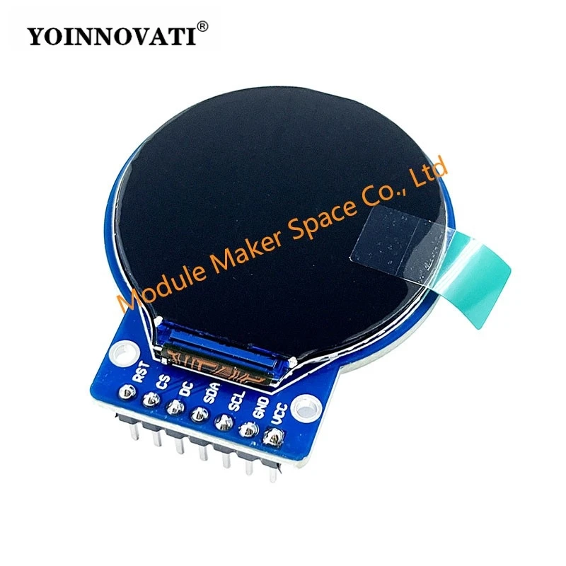 TFT Display 1.28 Inch TFT LCD Display Module Round RGB 240*240 GC9A01 Driver 4 Wire SPI Interface 240x240 PCB for Arduino