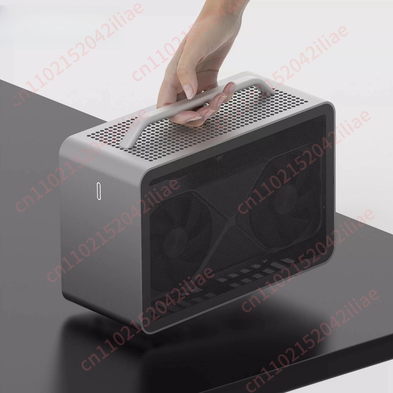 SF3 chassis ITX portable handheld aluminum alloy CNC desktop A4 structure desktop mesh air-cooled