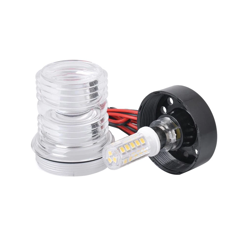 360 Degree All Round Boat Light 12V LED Navigation Anchor Light Waterproof Marine Boat Light 6300k White Yacht Sailing Lamp