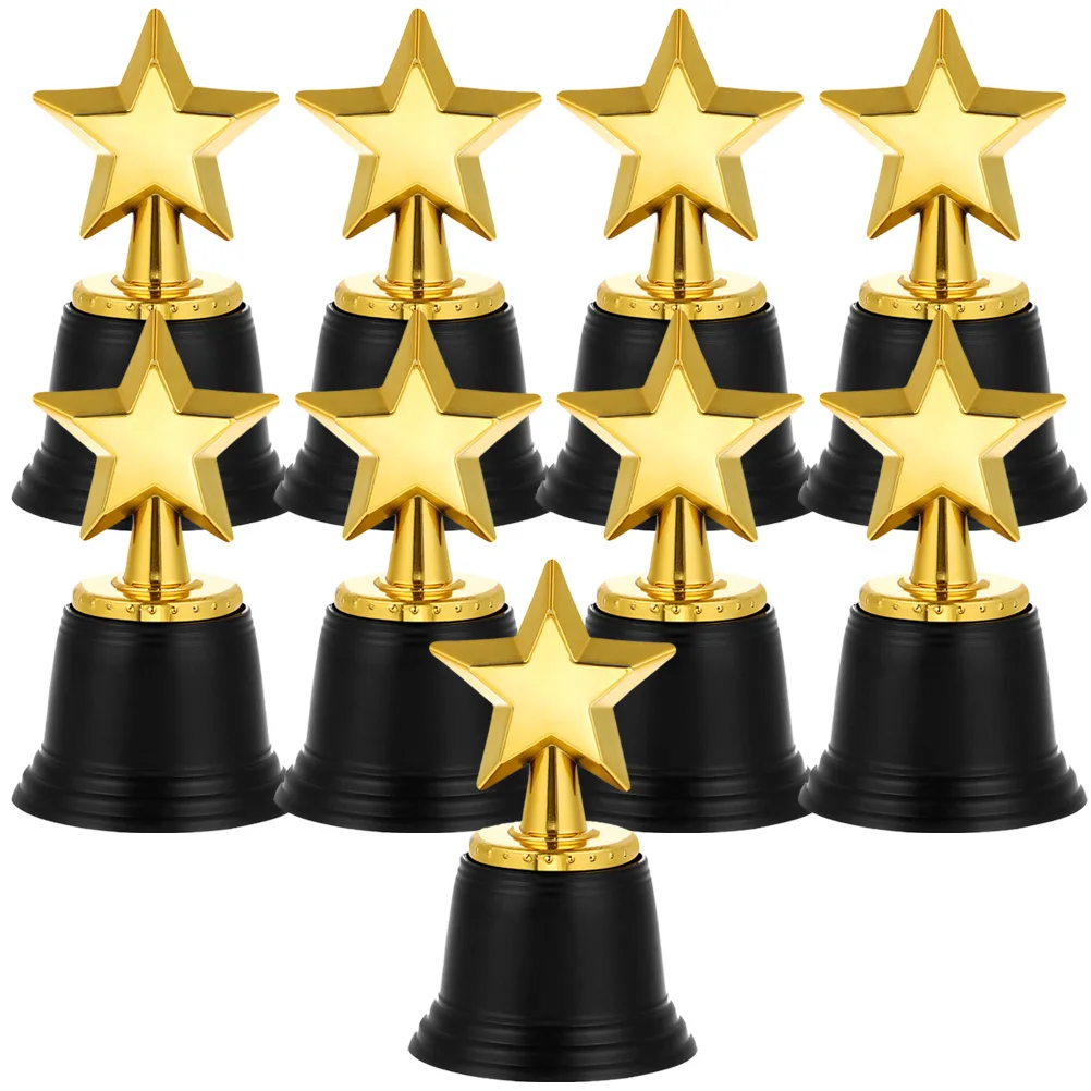 

9pcs Kids Sports Trophy Star Award for Classroom Basketball Trophy Cup Small Participation Funny Decor Kids