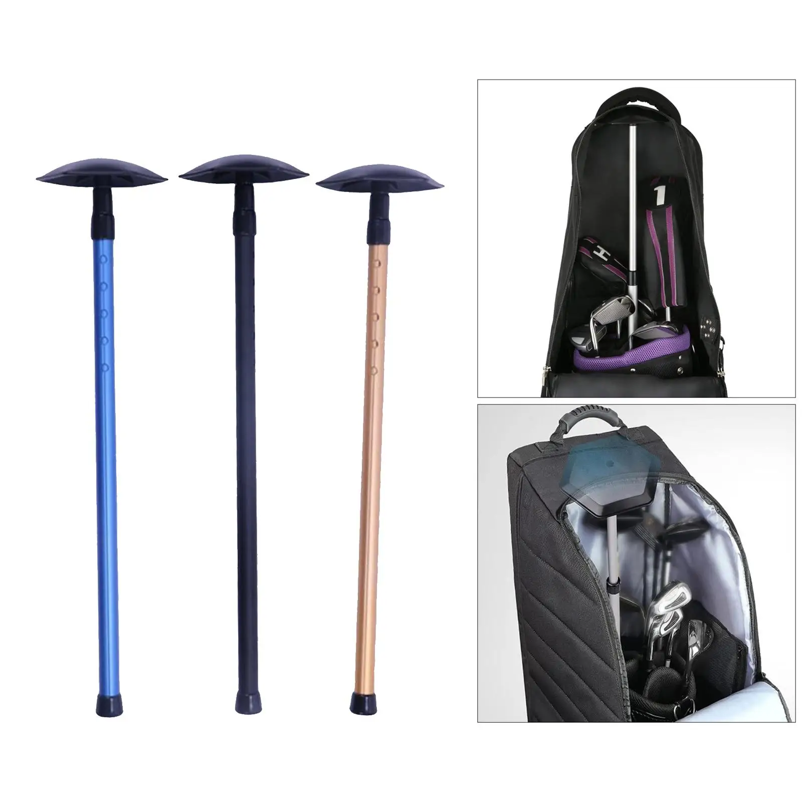 

Защитный чехол для клюшек для гольфа с системой поддержки Backbone, алюминиевая опора для защиты клюшек