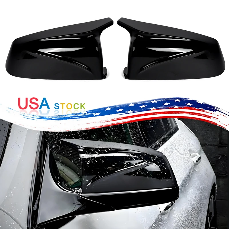 

For BMW E60 E61 E63 E64 F01/F02/F03/F04 F06 F07 F10 F11 F12 F13 Mirror Cover Caps 535i 550i 640i 650i Side Mirror Cover Trim