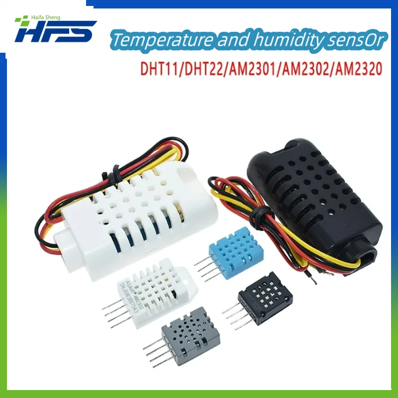 

DHT11 DHT22 AM2302B AM2301 AM2320 Digital Temperature and Humidity Sensor AM2302 Temperature and Humidity Sensor For Arduino