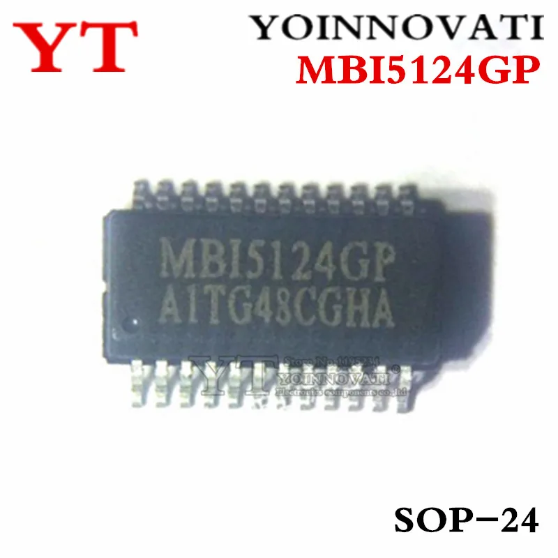 50pcs/lot MBI5124GP MBI5124 5124 SSOP24 IC Best Quality