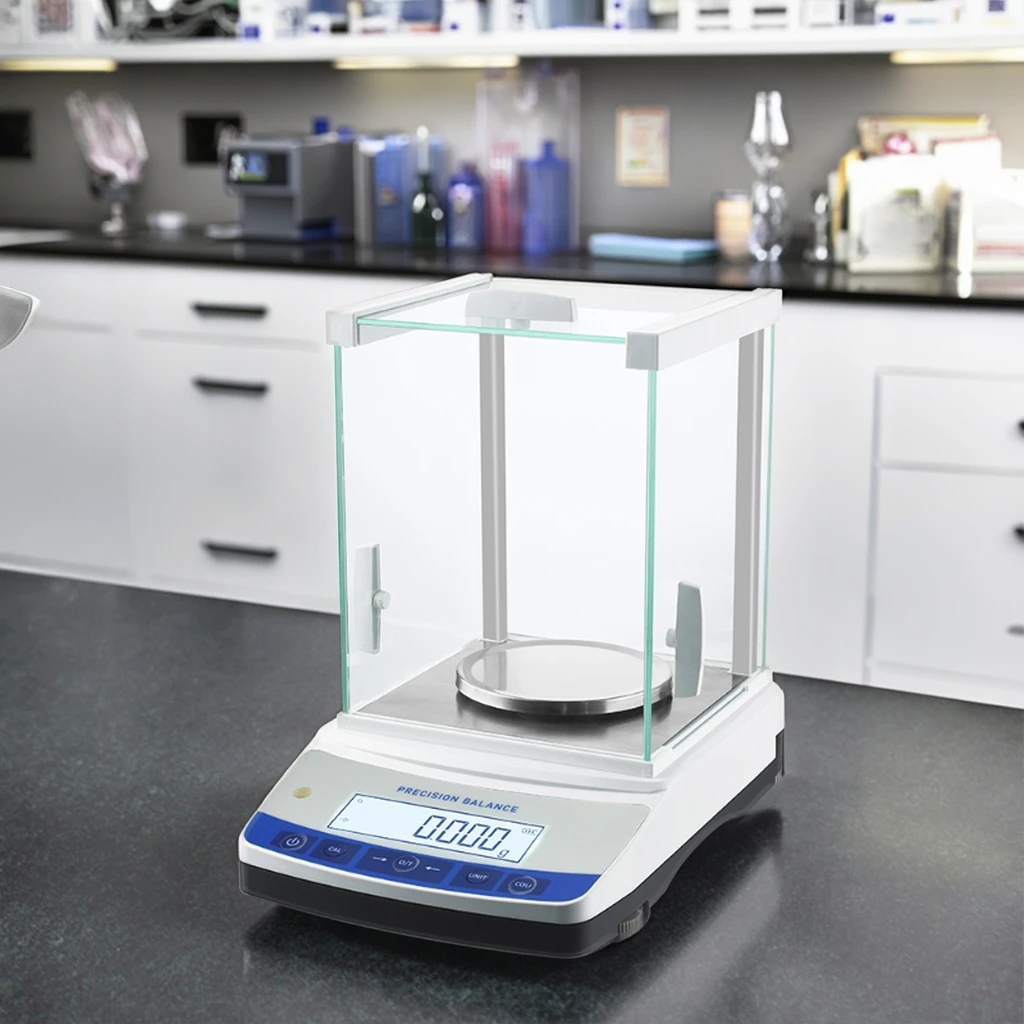 Lab Scale 0.001g Laboratory Analytical Balance Digital Jewelry Weighing Scale 1mg Precision Electronic Scientific Scale 0.000g