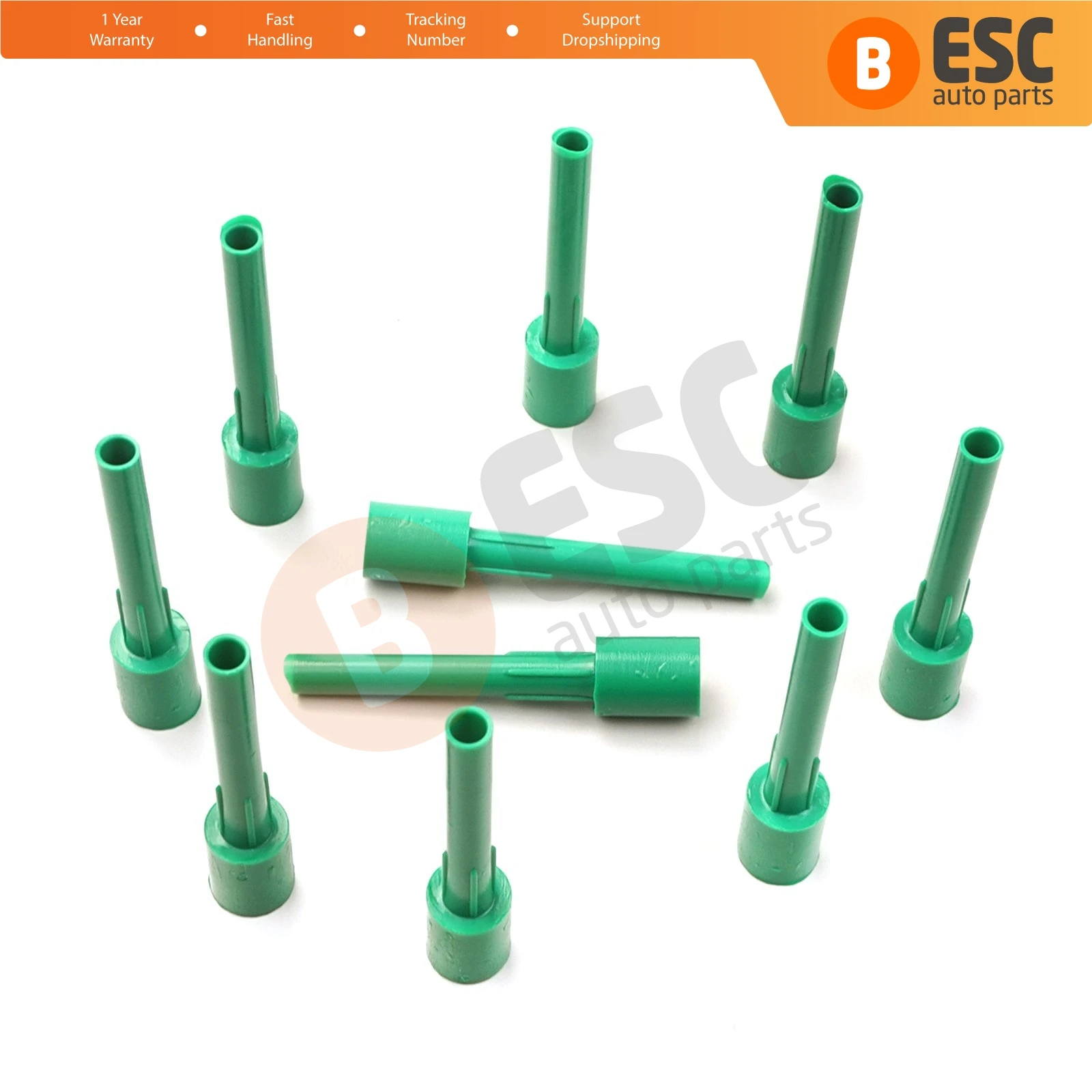 ESC Auto Parts ECP050 10 Pieces Cable End Rope Dowel for Window Regulator Winder Mechanism Type BCP050 Fast Handling