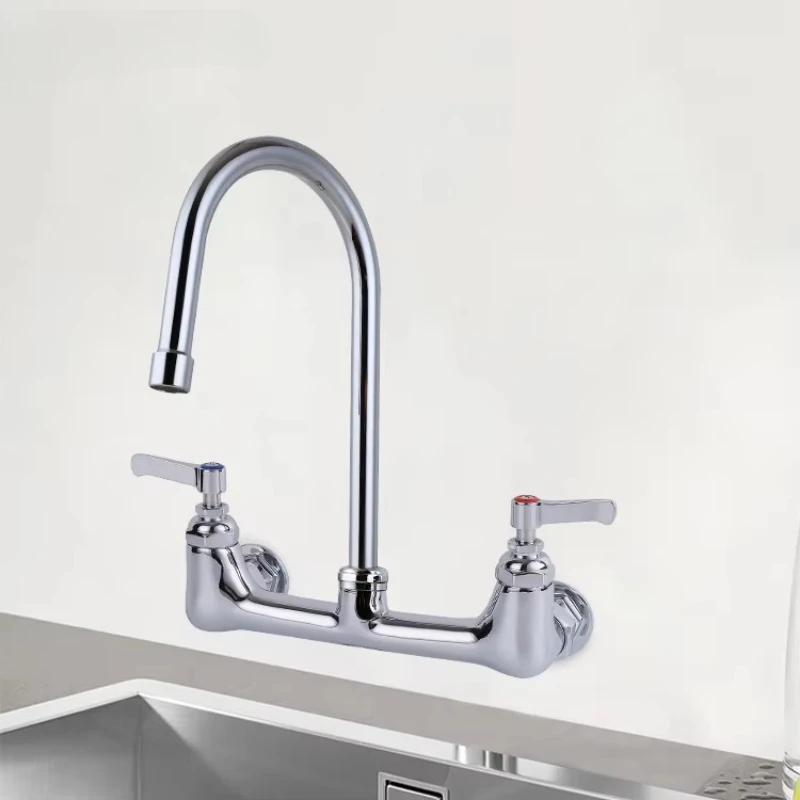 Kitchen Mixer Taps Faucet Copper Wall Mounted Kitchen Mixer Tap