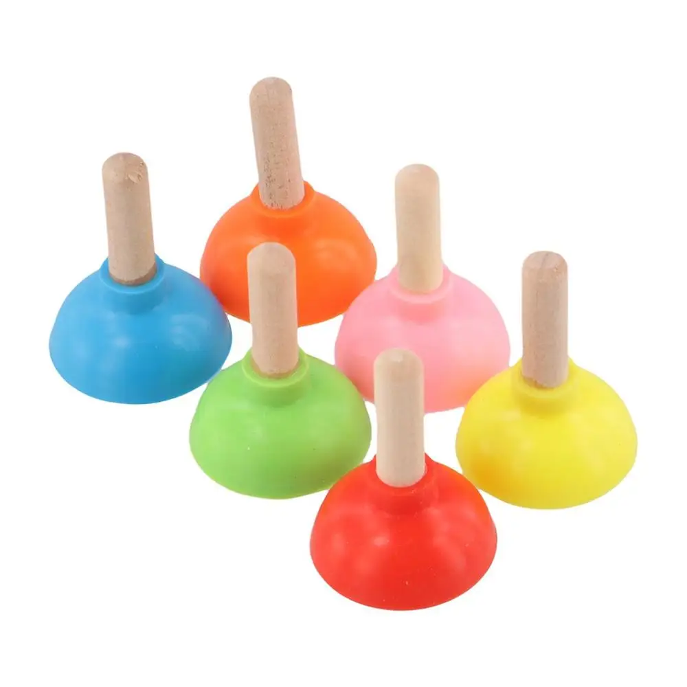 Mini Tiny Plunger Magic Close-Up Mentalism Toilet Shape Phone Holder Inspired Looking Magic Props Toilet Sucker Stand For Card