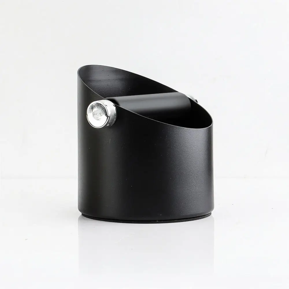 High Quality Espresso Knock Box For L Beans Coffee Grounds Bin Sturdy Metal Waste Bucket Kitchen Home Bar Accessory