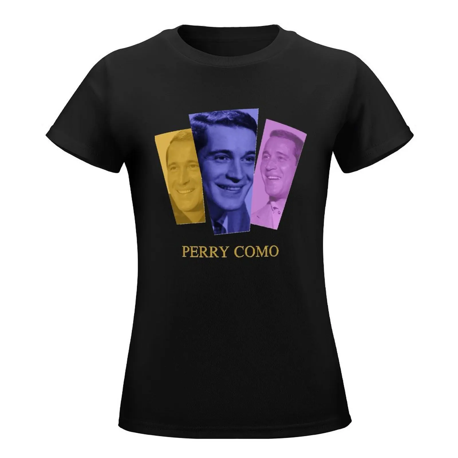 Magic Moments with Perry Como T-Shirt lady clothes summer clothes cute tops graphics t shirts for Women graphic