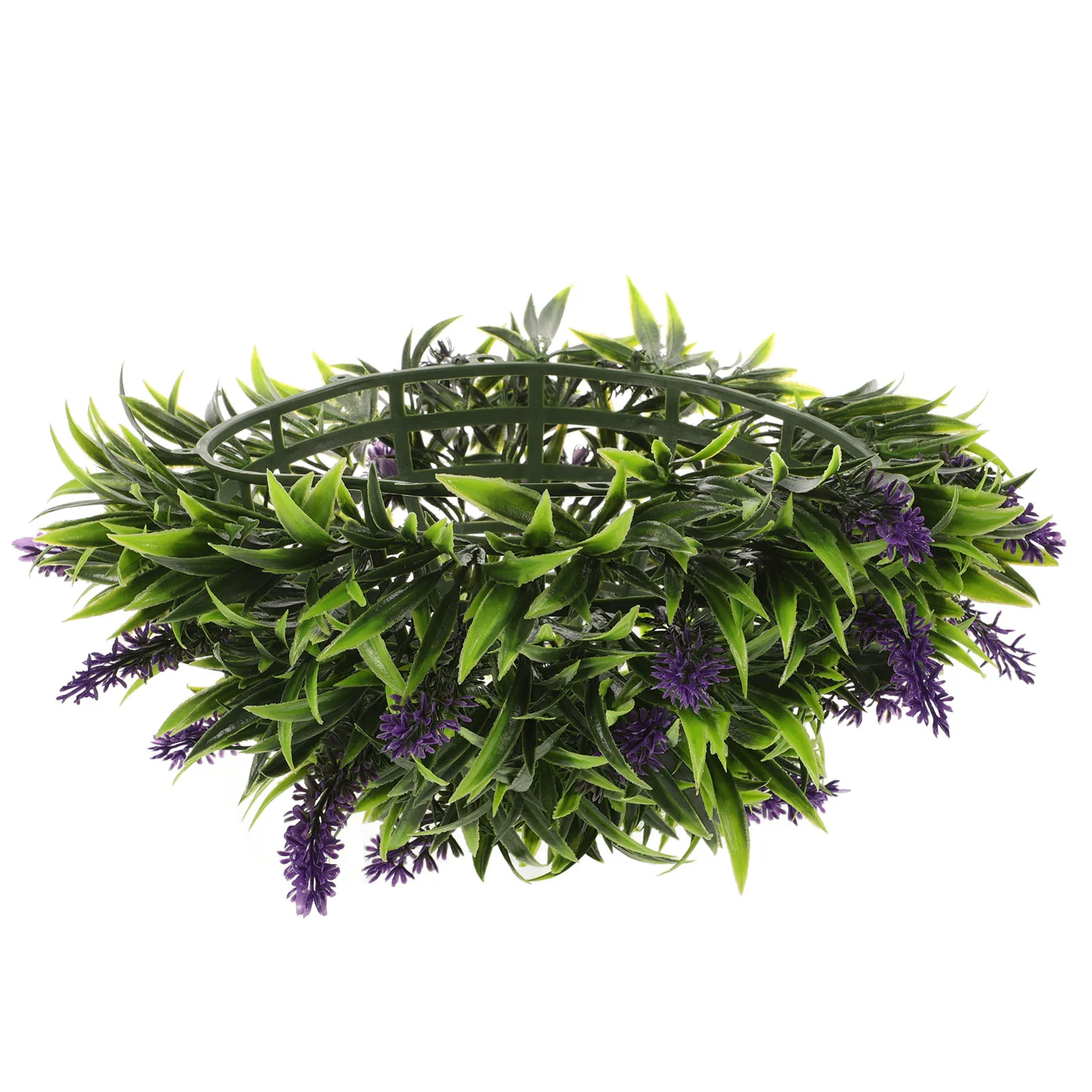 

30Cm Artificial Lavender Plant Ball Decorative For Home Wedding Party Coffee Shop Elegant Natural Touch Indoor Outdoor