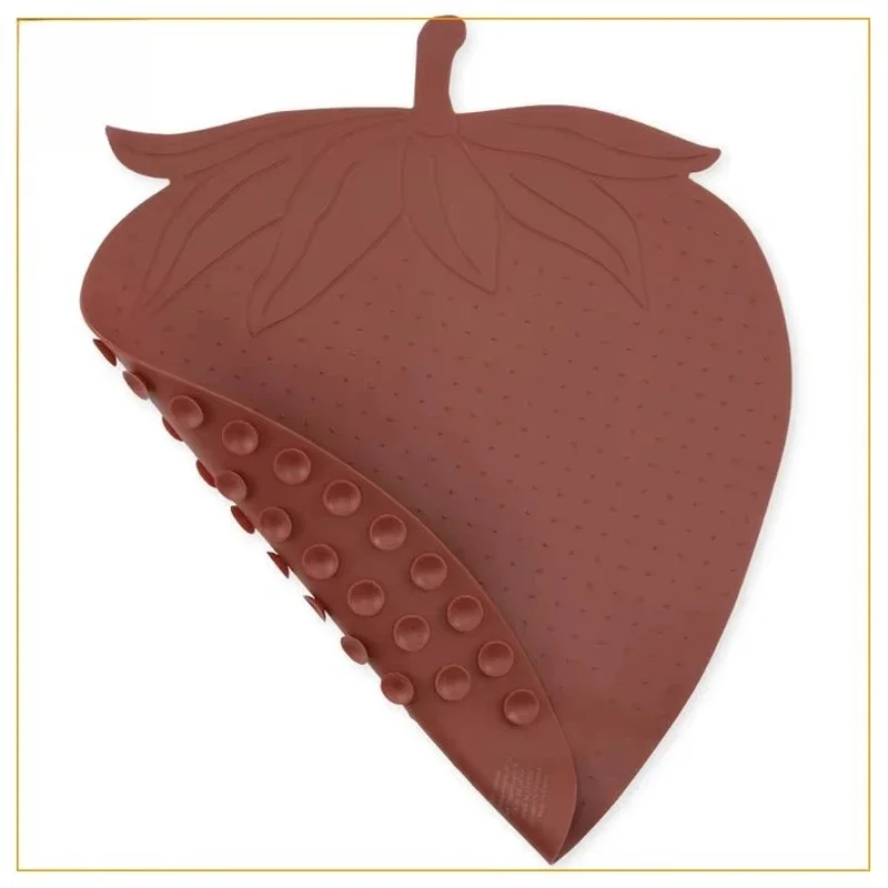 New non-slip antibacterial massage silicone bathtub children's bathroom mat
