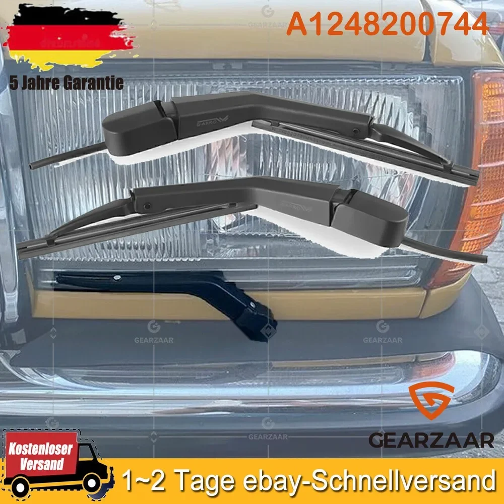 WISCHERARM HAUPTSCHEINWERFER FÜR MERCEDES W124 W126 W140 A 1248200744   Bggwhofhnvb
