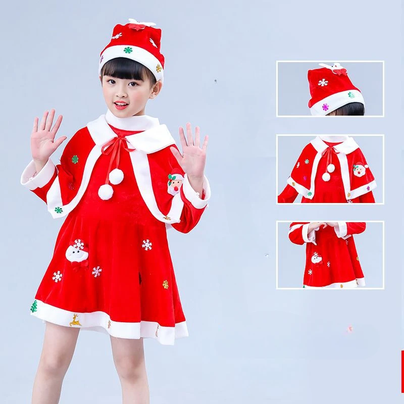 

Children's Christmas Costumes Children's Santa Claus Dress Up Boys and Girls Christmas Costumes Children's Santa Claus Clothes