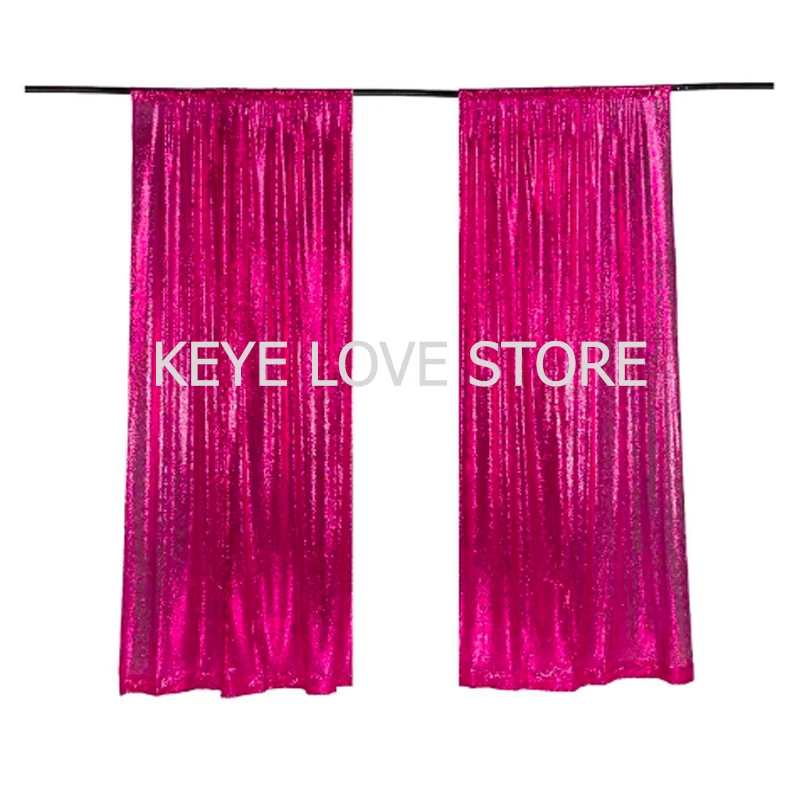 Sequin Backdrop Curtain Sparkly Sequin Fabric Photo Booth Background Curtain Baby Shower Wedding Birthday Party Decoration