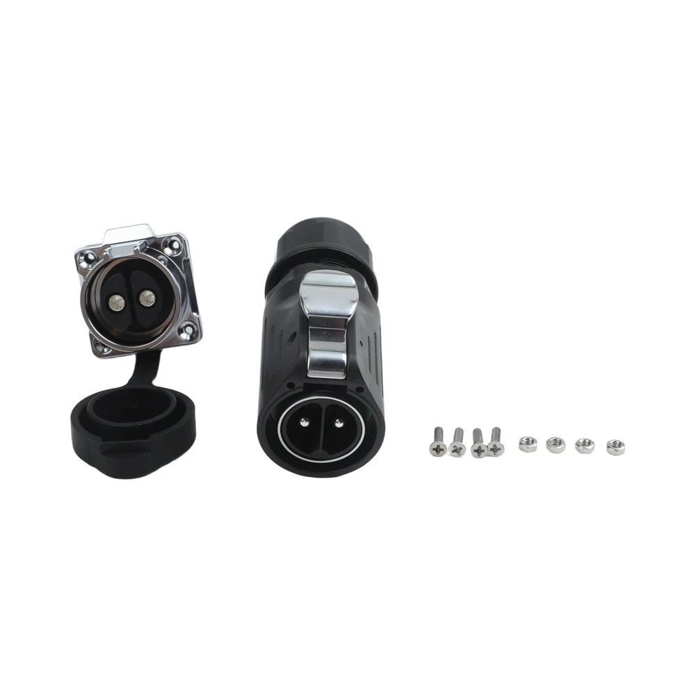 50A LP28 Circular Connector 2P3P Waterproof with Screw in Design and IP68 Protection for Industrial and Aviation Equipment