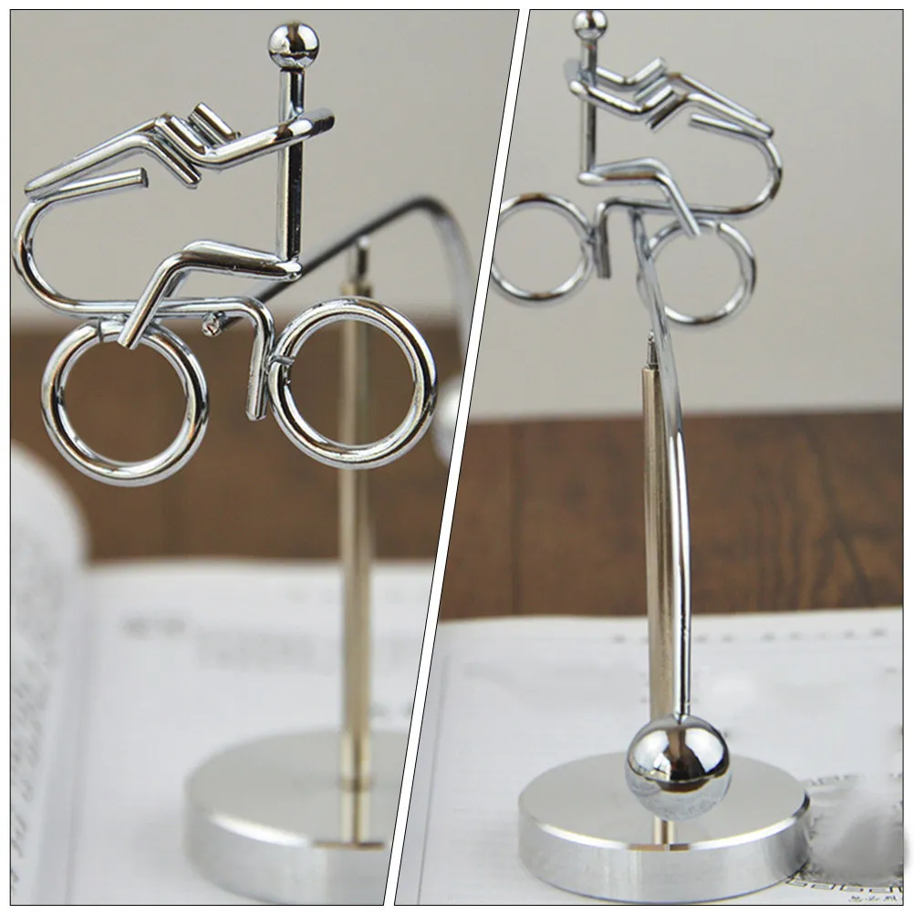 Iron Balance Desktop Swing Ornament Rocking Physics Balancing Tumbler Creative Home Office Decoration Swing Balance Toy