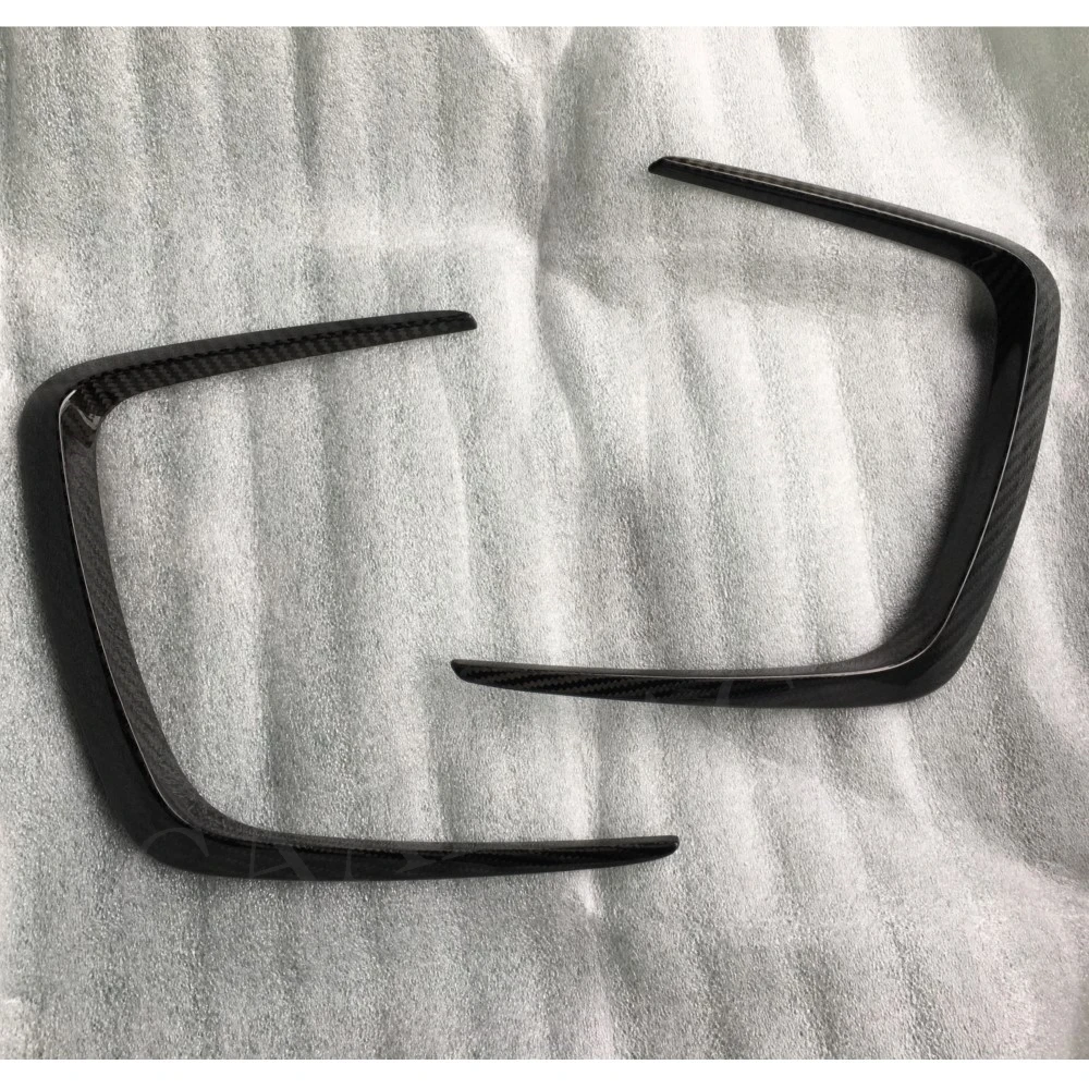 

Карбоновые сплиттеры-канарды для капота BMW G80 G82 G83 M3 M4 2021+ (комплект обвеса, автоаксессуары, FRP)