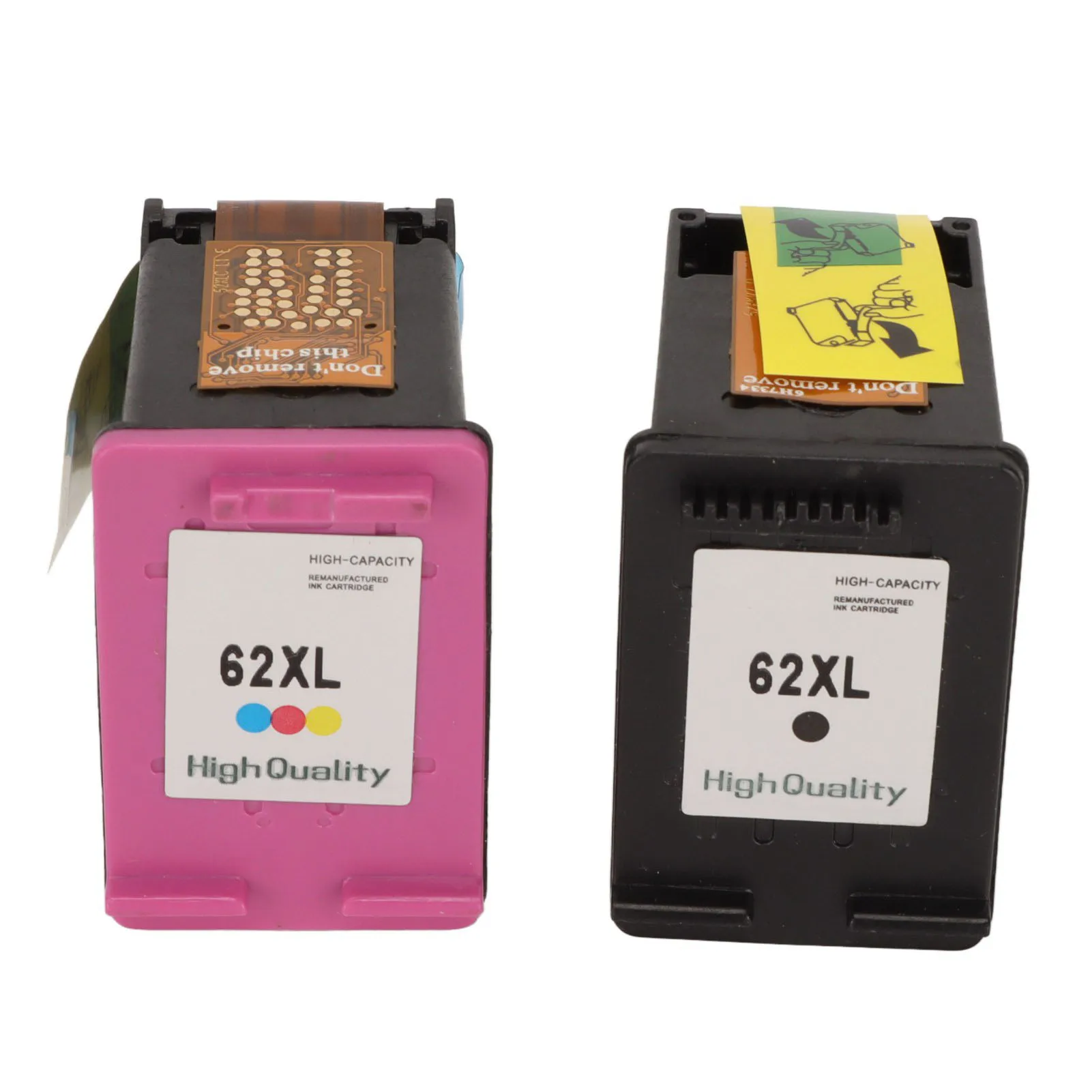 ตลับหมึกพิมพ์ 2 ชิ้น รุ่น 62XL สีดำ สำหรับเครื่องพิมพ์ HP OfficeJet 200 258 5540 5542 5640 7640
