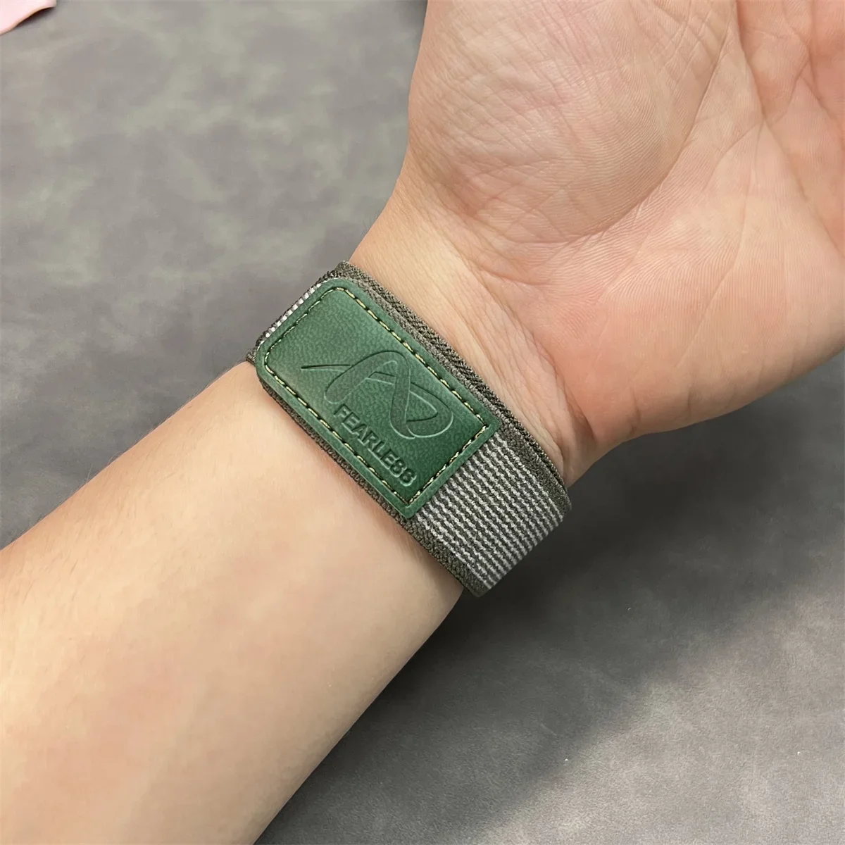 Nylon Leather Strap for Apple Watch Band Ultra 49mm 44mm 45mm 42mm 41mm 40 38mm Sport Watchband Iwatch Serise 9 8 7 6 5 Bracelet image 5