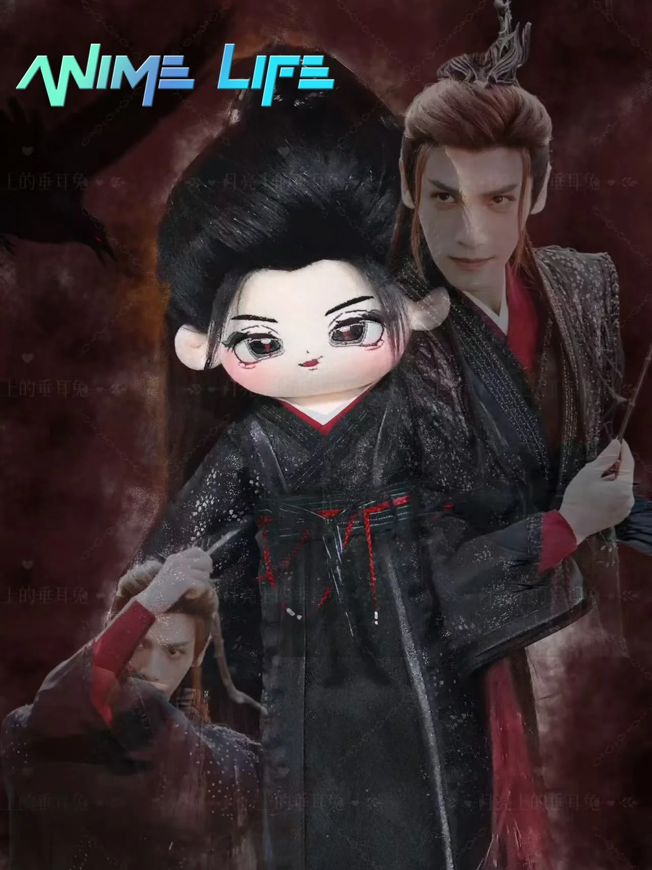 

Till The End of The Moon Tan Taijin Luo Yunxi Play Ancient 20cm Doll Toy Stuffed Plushie Cute Cosplay