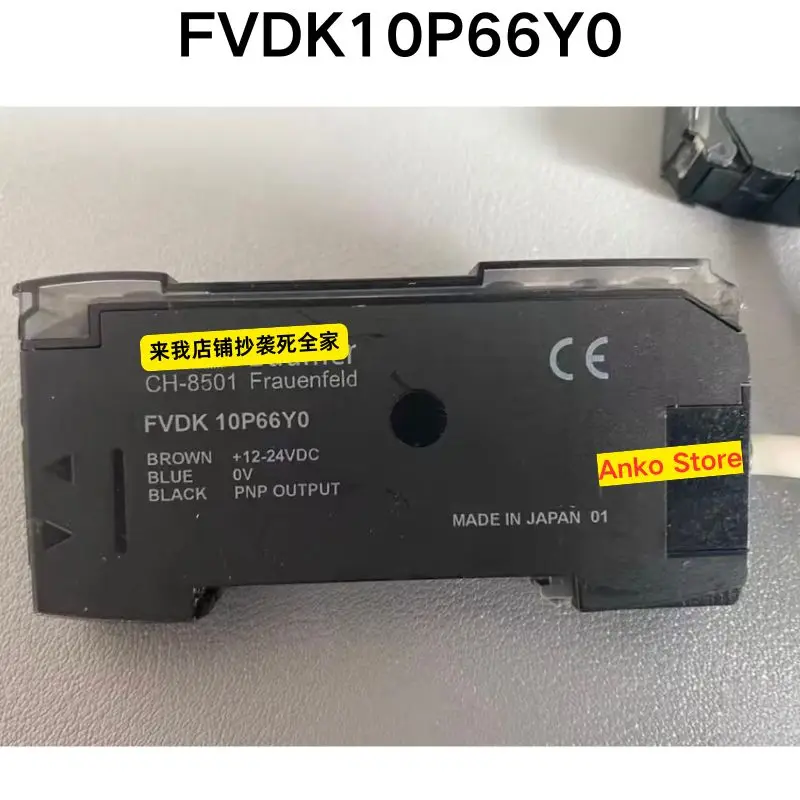 

Second-hand test OK FVDK10P66Y0 Fiber Optic Sensor