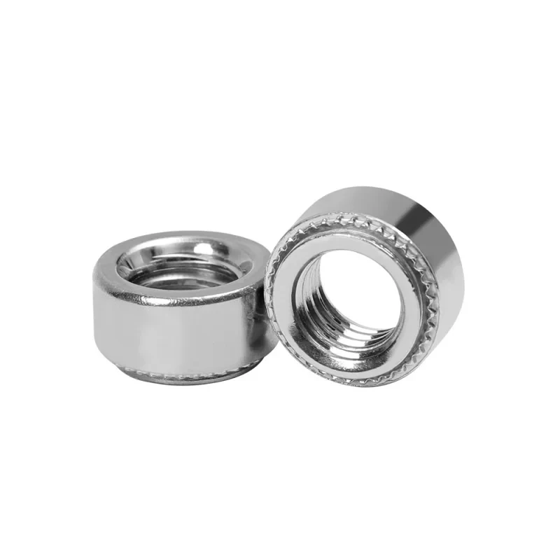 

CLS-M2-M10 304 Stainless Steel Clinch Nuts / Self Locking Fastener for Thin Metal Plates - High Torque Resistance