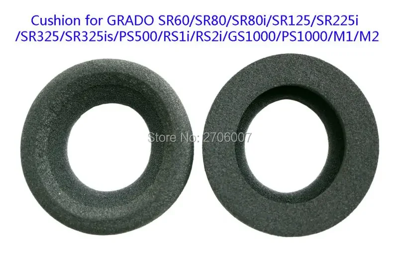 Ear pads(earcups) replacement cover for Grado SR80i SR125 SR225 SR325 RS1i RS2i SR225i SR325i M1 M2 headset(earmuffes/cushion)