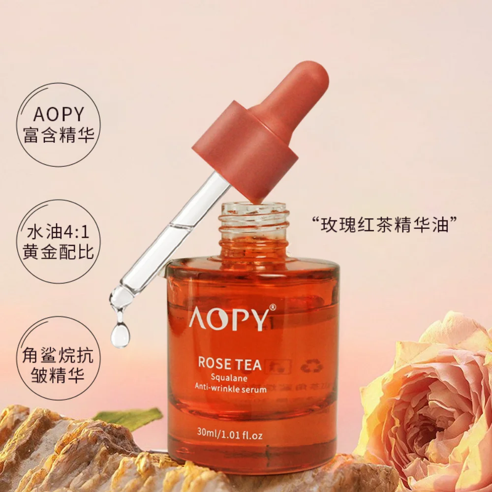 

Rose Black Tea Squalane Serum 30ml Anti-wrinkle Lightening Fine Lines Anti-wrinkles Hydration Anti-wrinkle Serum Oil Skin Care