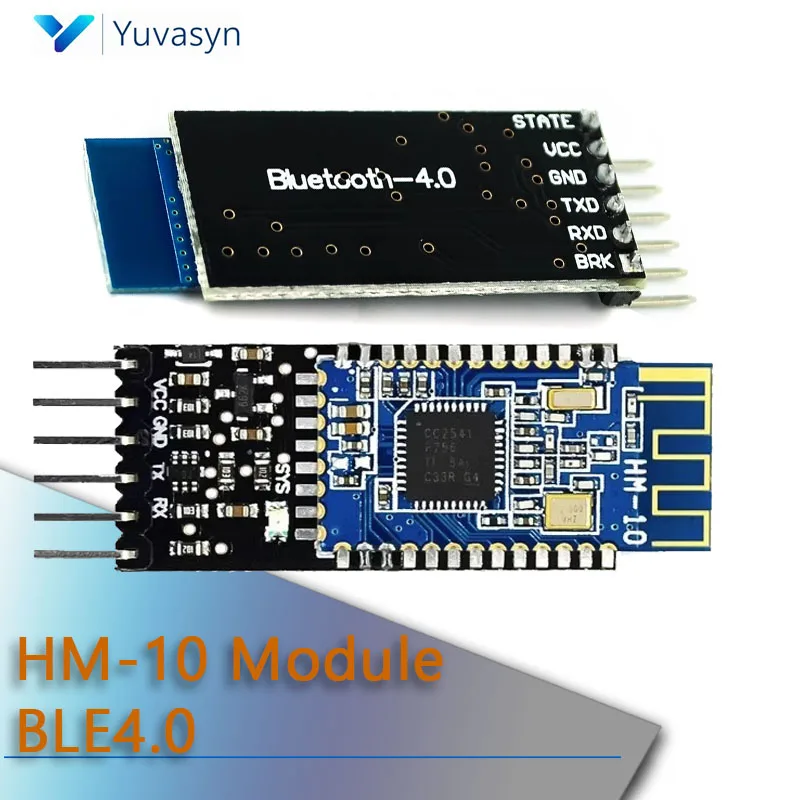 

1-10PCS HM-10 Transparent Serial Port Module BLE4.0 Bluetooth Module With Logic Level Conversion/Anti-reverse